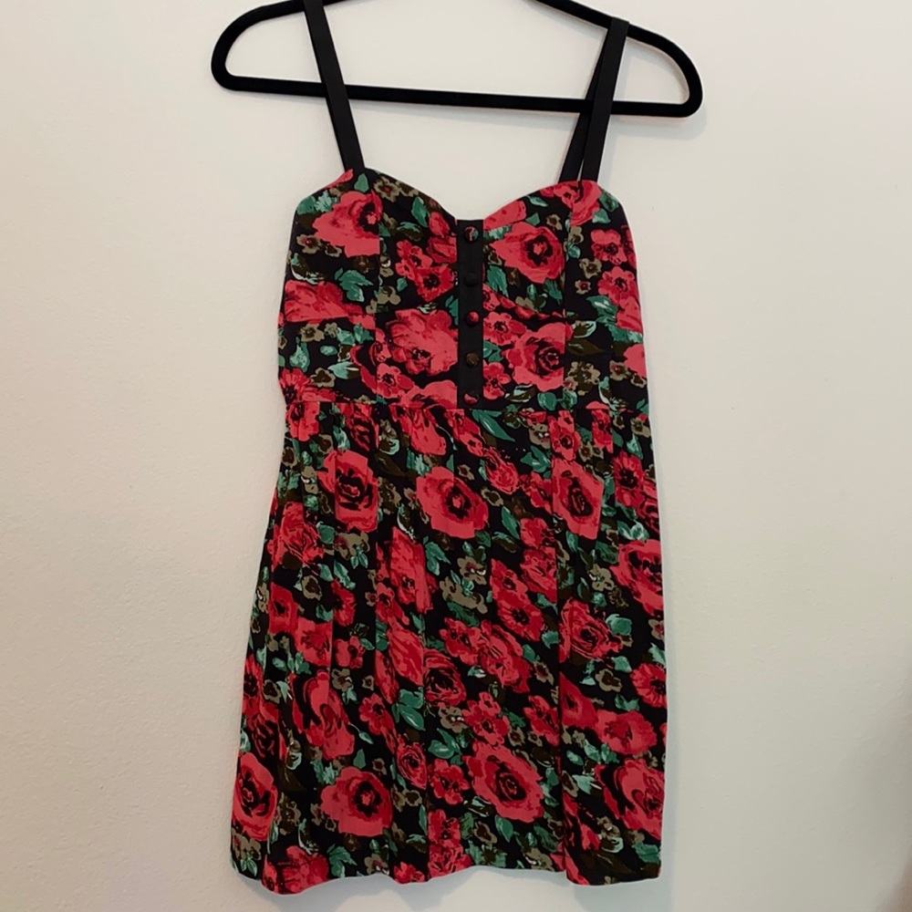 Rose mini dress